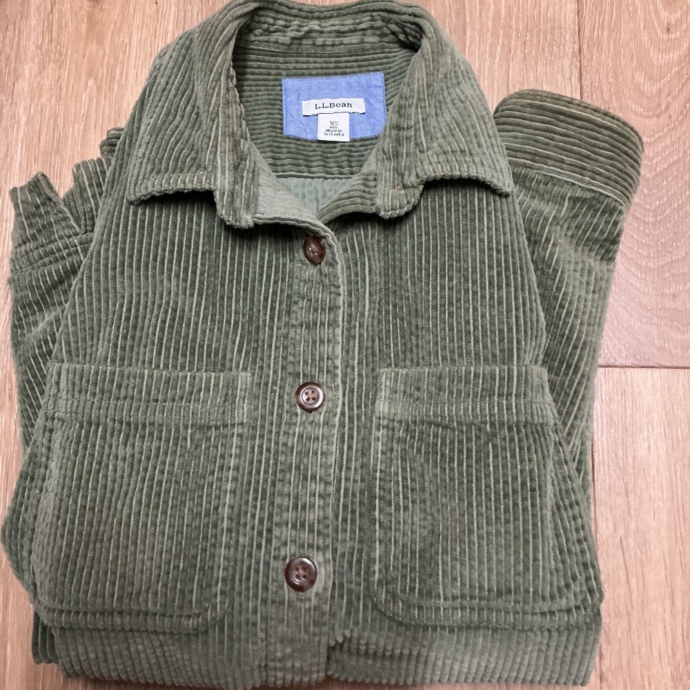 LL Bean Women’s Comfort Corduroy Relaxed Shirt